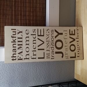 Rustic Sign, Handmade